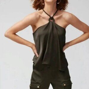 WHBM RING HALTER SHELL